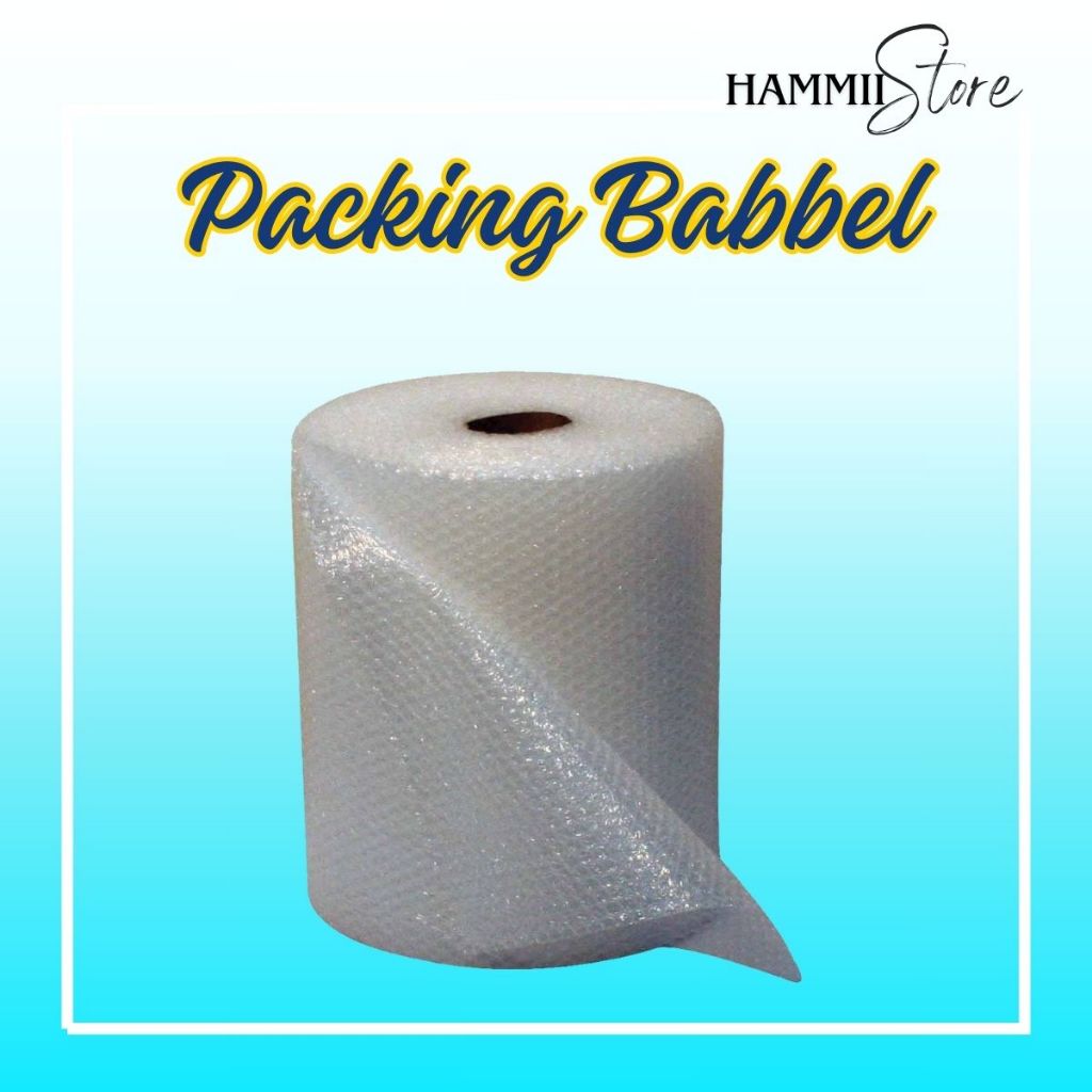 

- Packing dengan Babbel Wrap