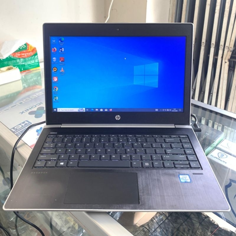 Laptop core i3 gen 7 HP RAM 8GB SSD 256GB Backlight Slim