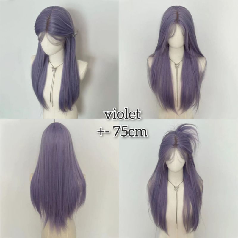 Korean Wig for Cosplay Violet (Free Hairnet) Premium Quality