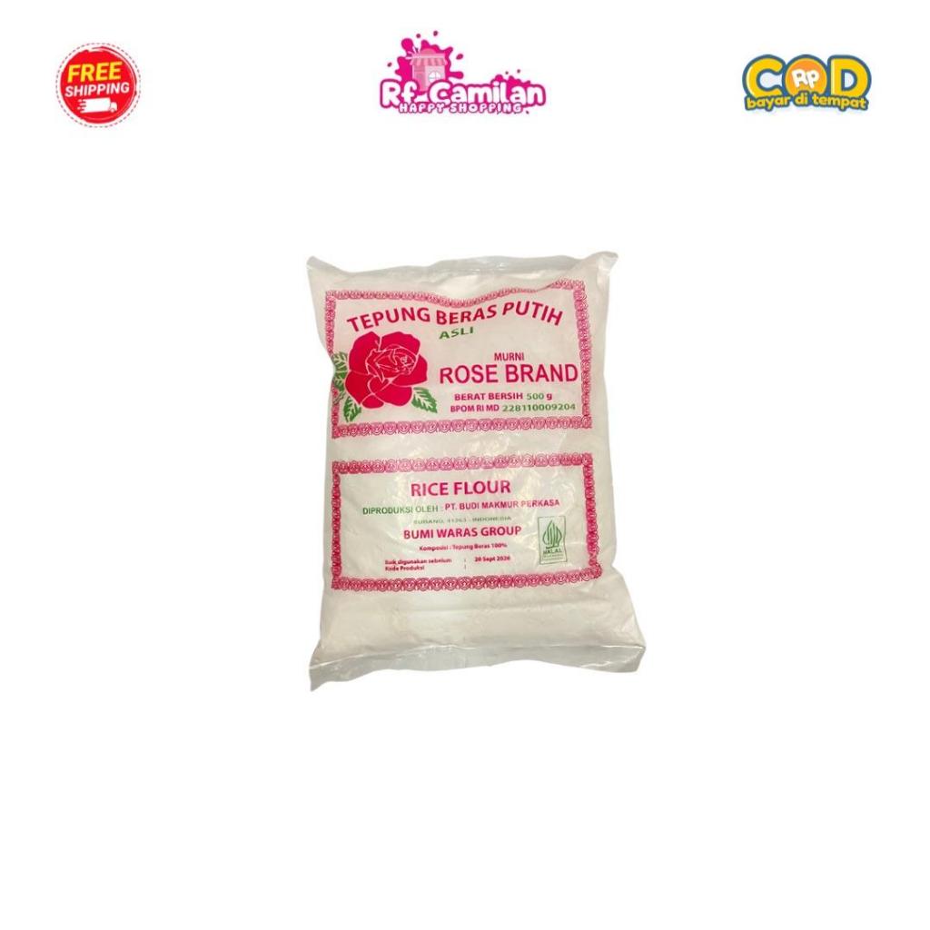 

[RF_Camilan] Tepung Beras Rose Brand 500gr