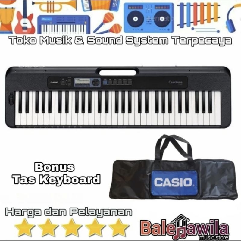 Portable Keyboard Casio Ct-s300 CTS 300 CTS300 Casiotone CTS 300