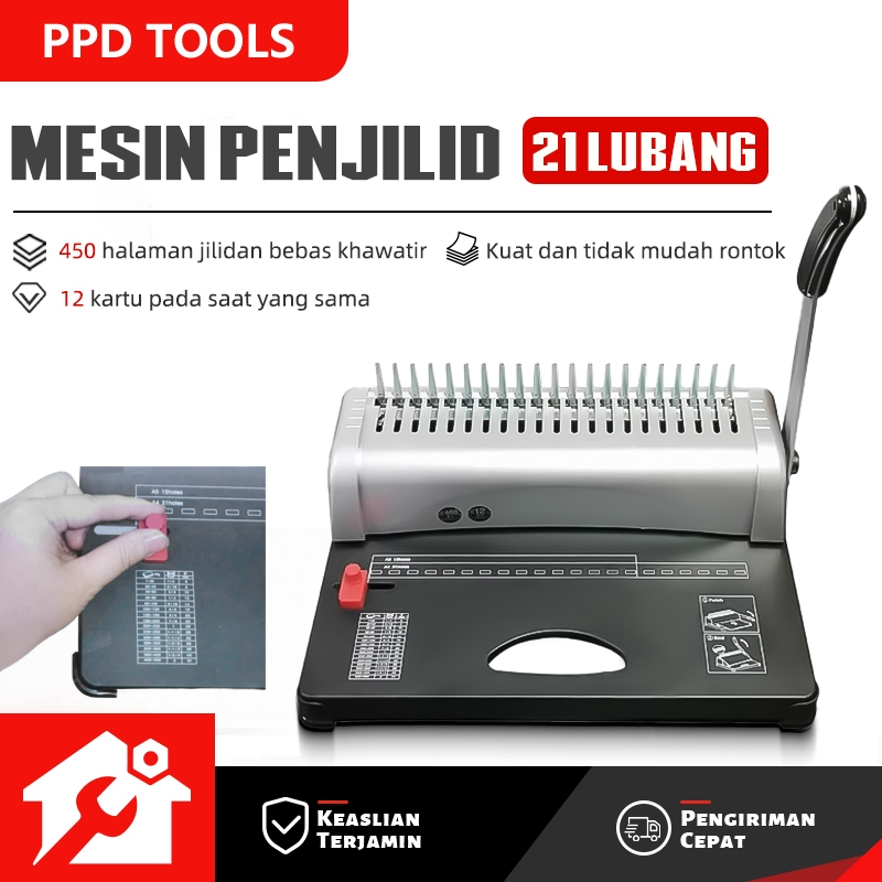 

PPD Mesin Penjilid Kertas A2/A3/A4/A5 Sisir Penjilid Klip Pelubang Cincin Karet Manual Penjilid Dokumen Klip Penjilid Sisir Penjilid Klip Pelubang Pelubang Penjilid