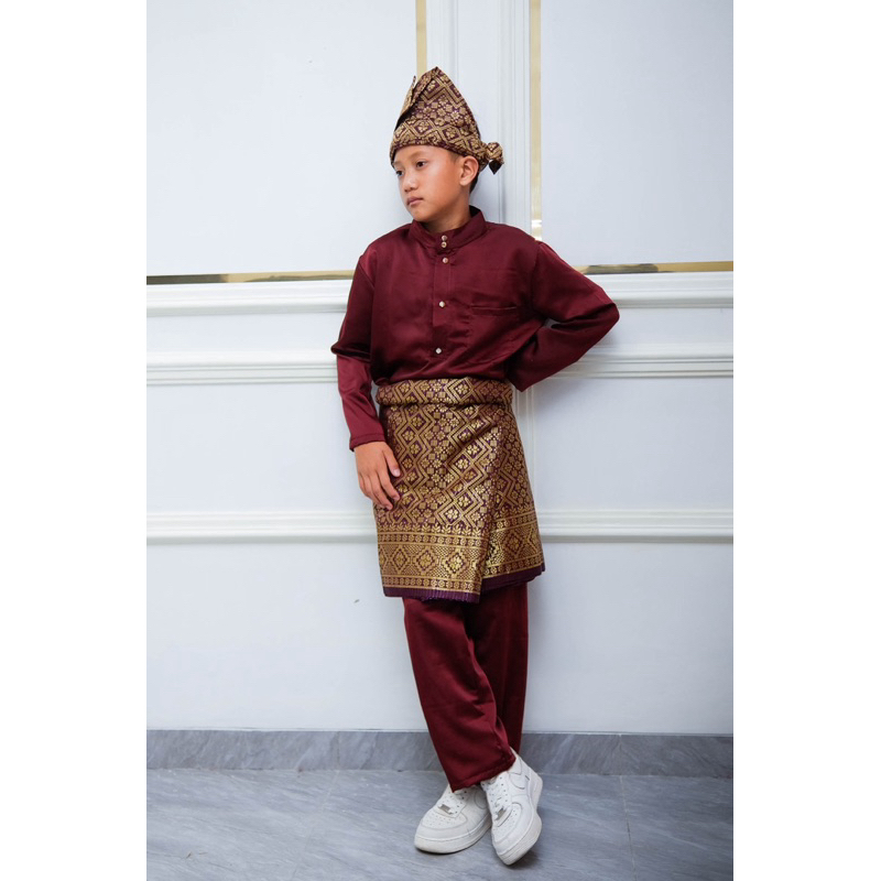 Setelan baju melayu anak lelaki / Baju kurung malaysia anak laki laki