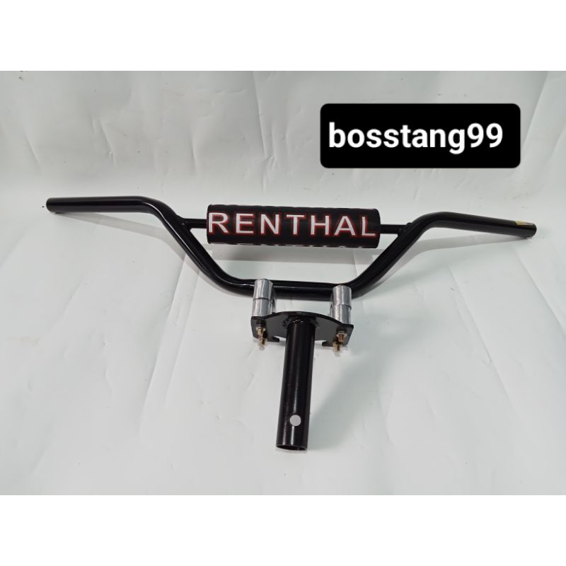 Stang trail plus busa rental jumbo + adavtor stang motor bebek dan matik