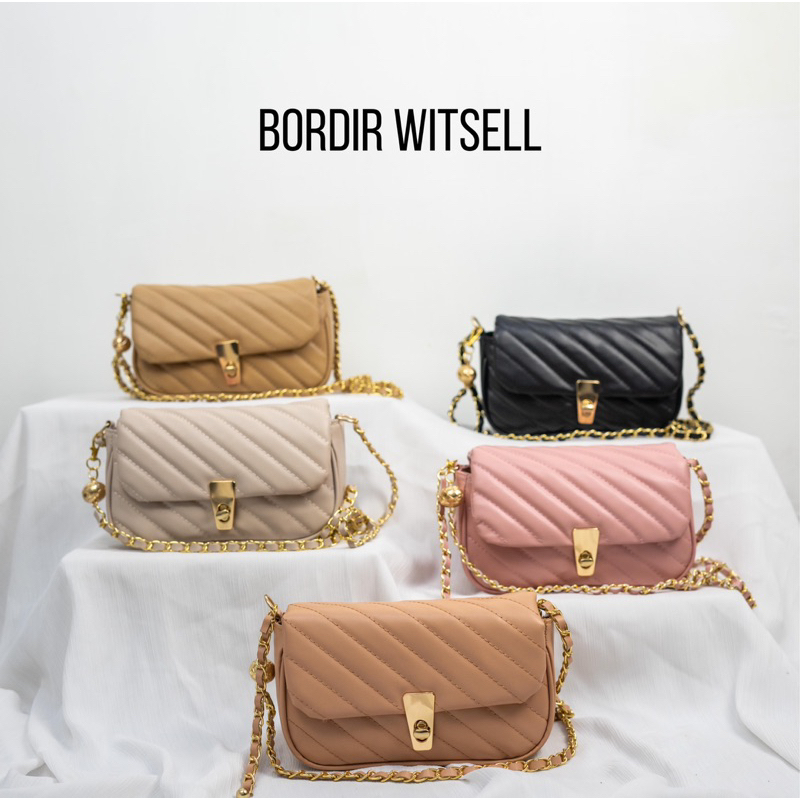 Bordir Witsell | Sources.id Original - Tas Selempang Rantai Wanita