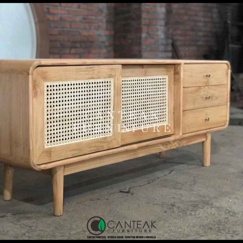 BUFET RETRO JATI-BUFET TV JATI MINIMALIS-BUFET MINIMALIS