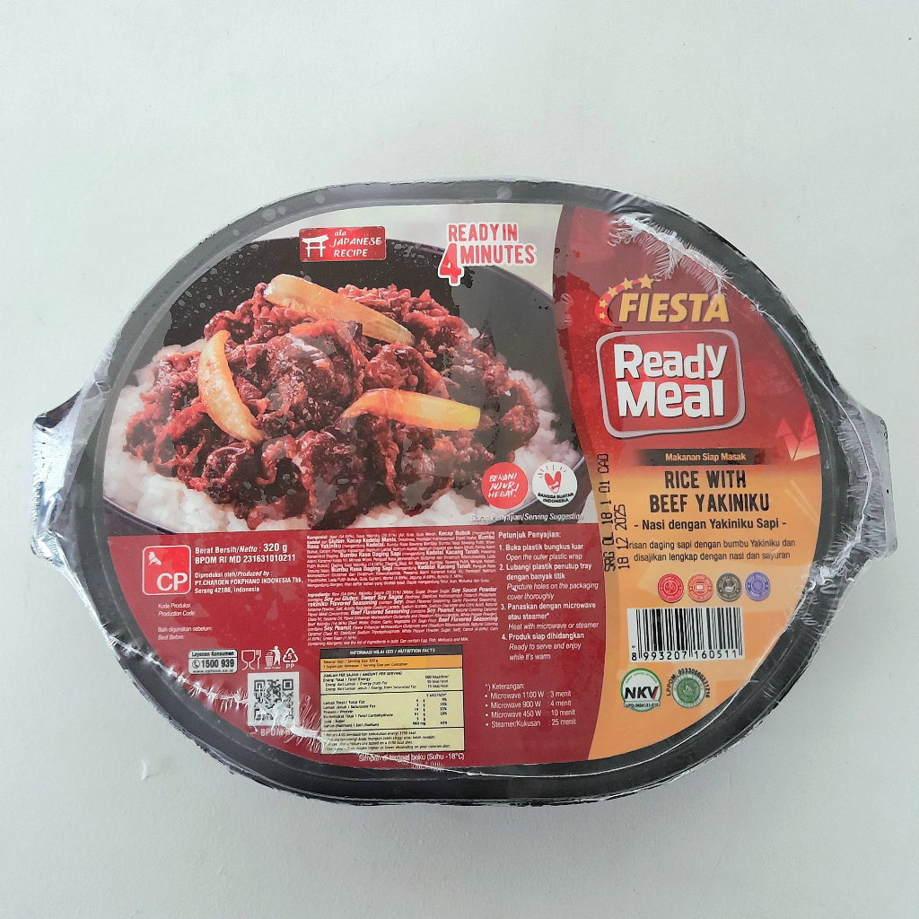 

FIESTA ready meal rice with beef yakiniku 320gr