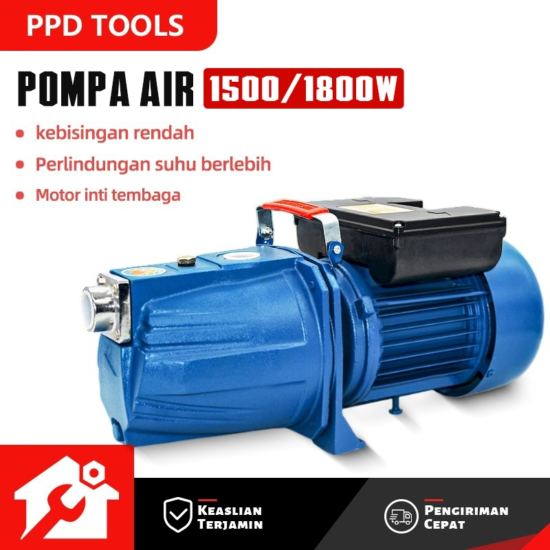 PPD 1500w/1800w Pompa air Otomatis/Mesin Pompa Air/Pompa Air JET PUMP /Listrik Pompa Pendorong Tekan