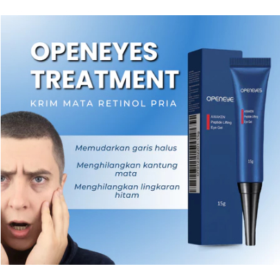 OPENEYES SERUM GEL MATA Menyamarkan Kerutan dan Mencerahkan Kulit Area Mata