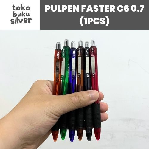 

(1PCS) ECERAN PULPEN/BALLPOINT FASTER C6 SURABAYA