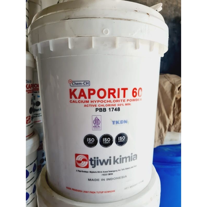Tjiwi kimia kaporit 60% @15kg