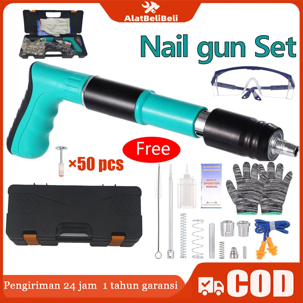 Pistol paku/paku tembak beton/Mini Stampset T500 paku tembak cordless beton kuku Dinding/ Mesin Stam