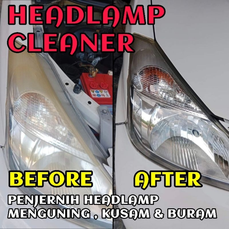 HEADLAMP CLEANER ( Pembersih Lampu Mobil ) I POLISH HEADLAMP I OPTIMUS