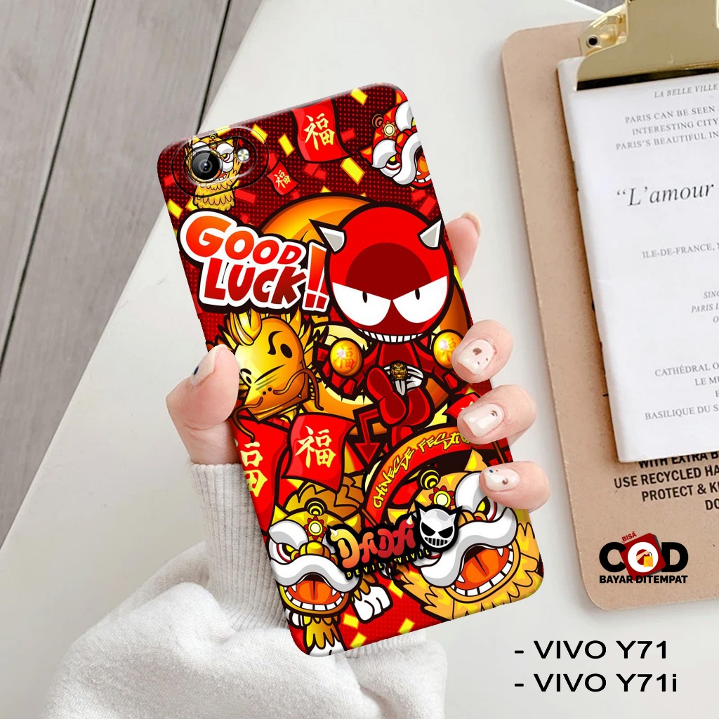 New Aesthetic Case - Softcase Vivo Y71 / Y71i Terbaru - Case Hp Vivo Y71 / Y71i - Casing Vivo Y71 / 