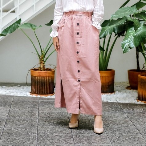 RILLEY - Rok Arista | Bawahan Panjang Wanita Rok Muslim