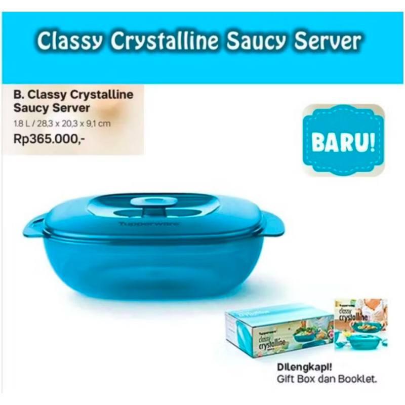 Classy Crystaline (1) Tupperware