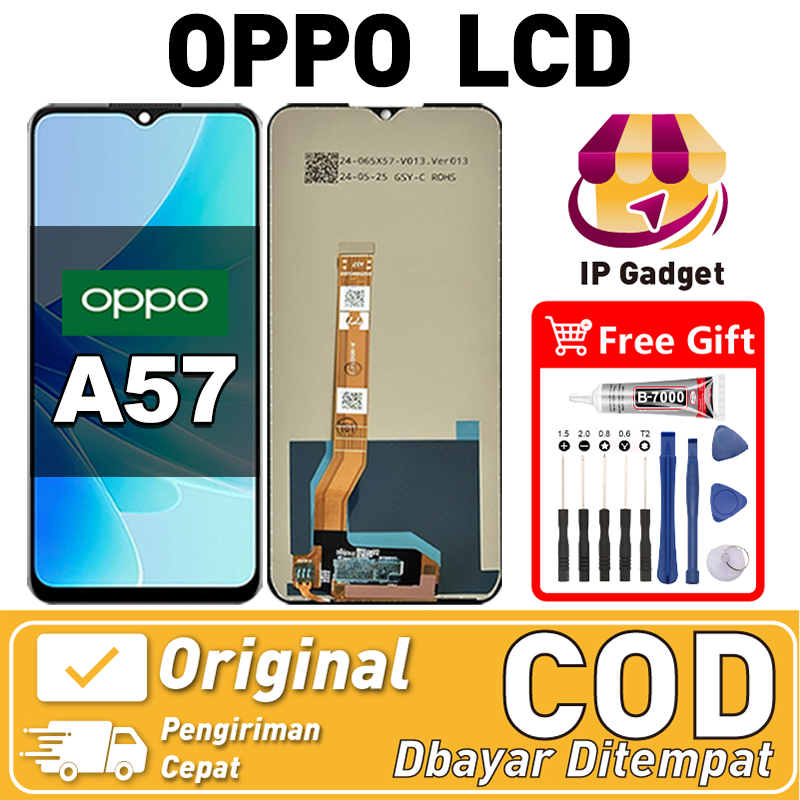 LCD OPPO A57 Original fullset ori asli Layar hp touchscreen Sentuh Versi Tinggi COD