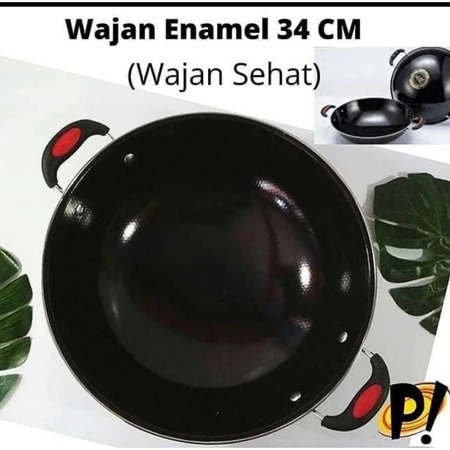 GSF GSE Wajan Kuping Enamel - Wajan Anti Lengket