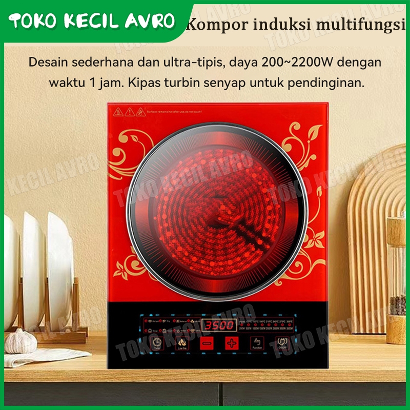 Kompor Induksi Listrik / Kompor Induksi Elektrik / portable induction cooker 400 -2200W