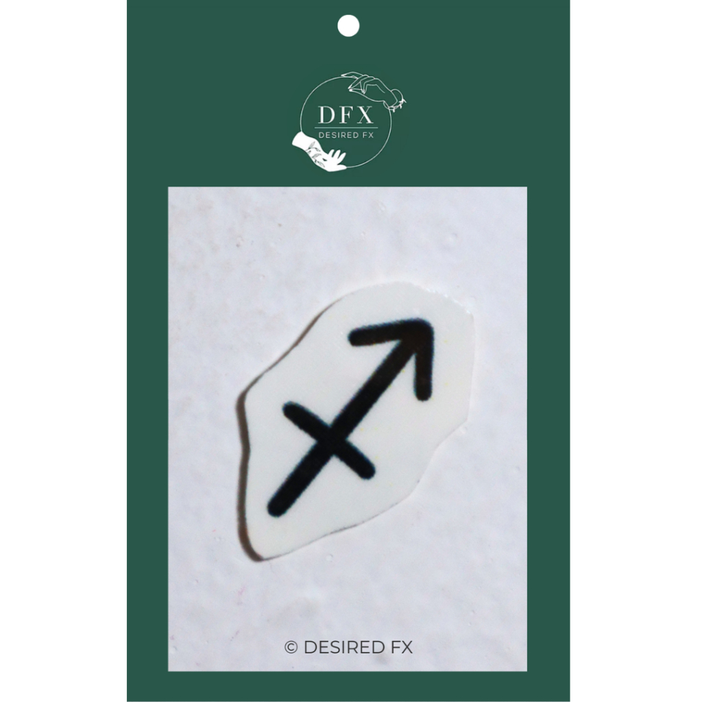 TATO TEMPORER SAGITTARIUS | Tato zodiak Sagittarius | Temporary tattoo Sagittarius | Tato zodiak pan