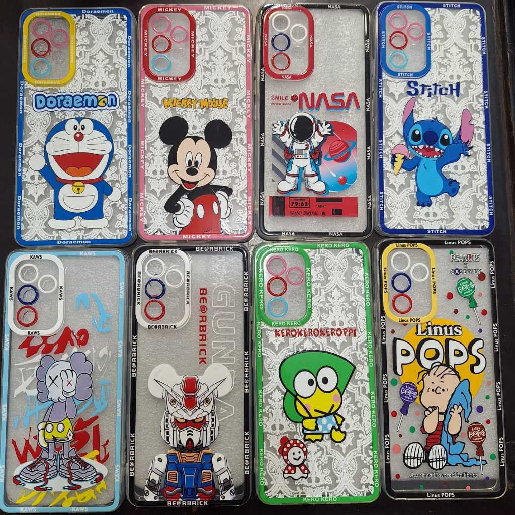 TPU CASE BENING GAMBAR FOR OPPO A52 A92