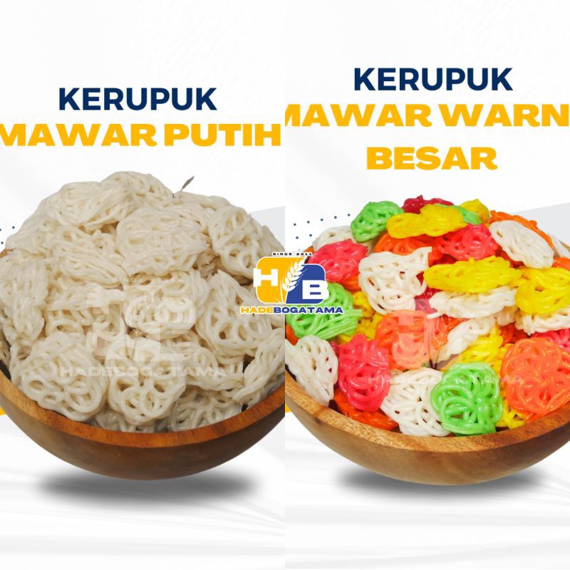 

Kerupuk Mawar 5 kg (BALL)