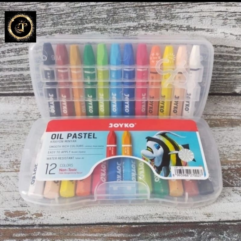 

Crayon Joyko 12 warna oil pastel