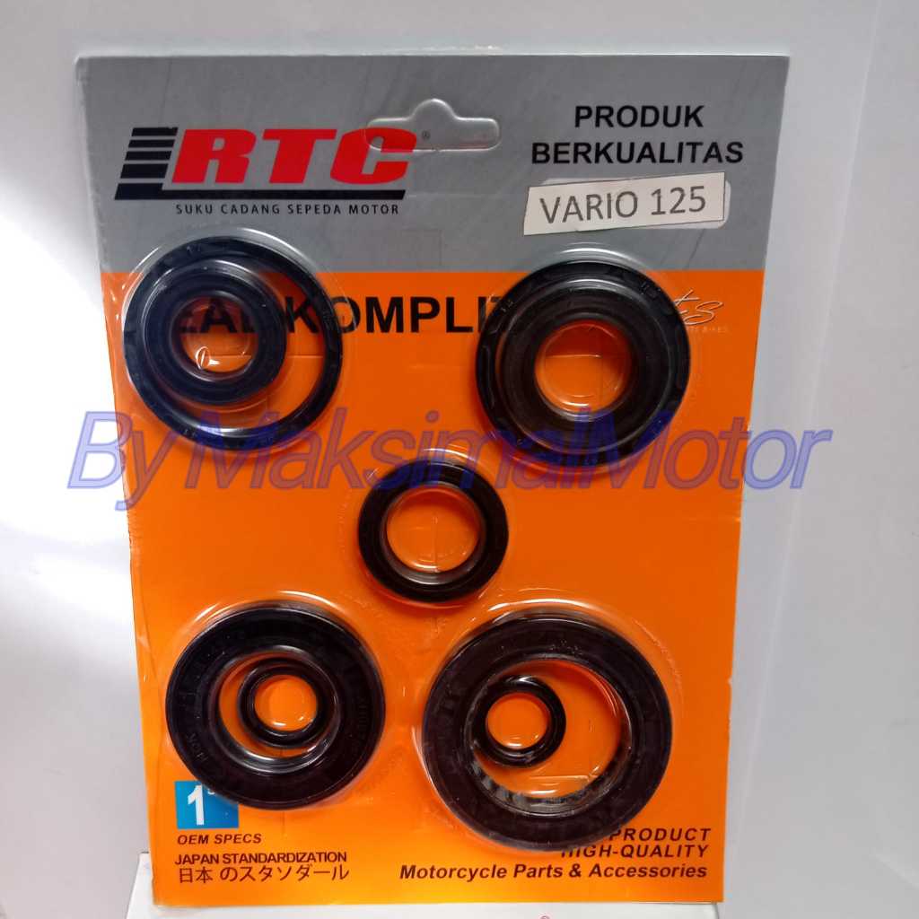 Oil Seal Vario 125 Sil Kit Vario 125 Seal Komplit vario 125 Sil Komplit Rtc Berkualitas