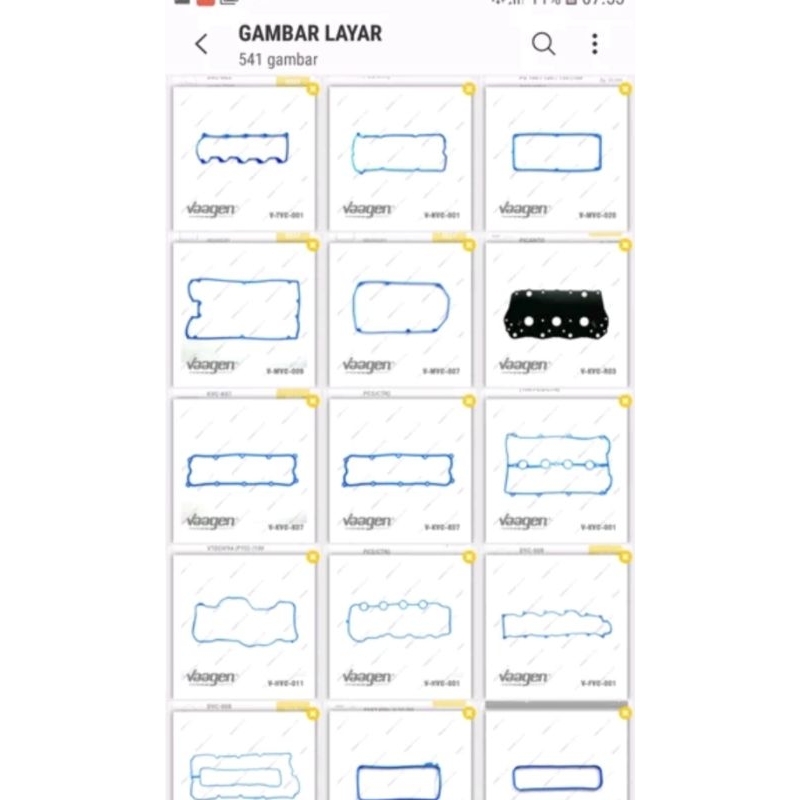 Paking klep valve cover VAAGEN TARUNA