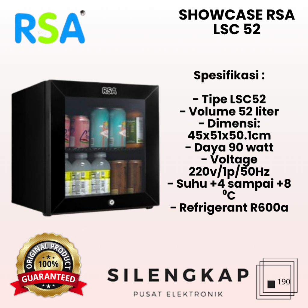 GEA EXPO-50FD SHOWCASE KULKAS KACA EXPO50 KULKAS MINI