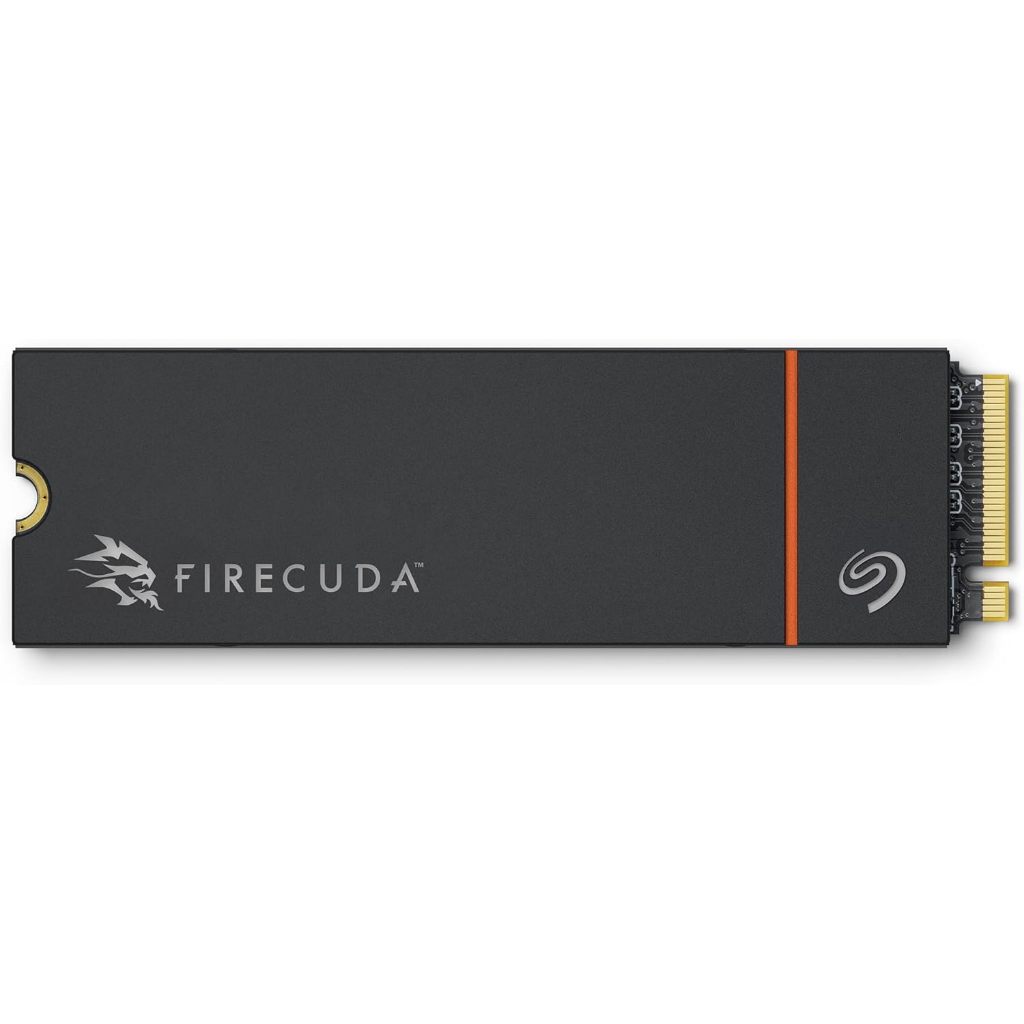 Seagate Firecuda SSD 530R Refresh M.2 Pcie Nvme 2280 4TB With Heatsink