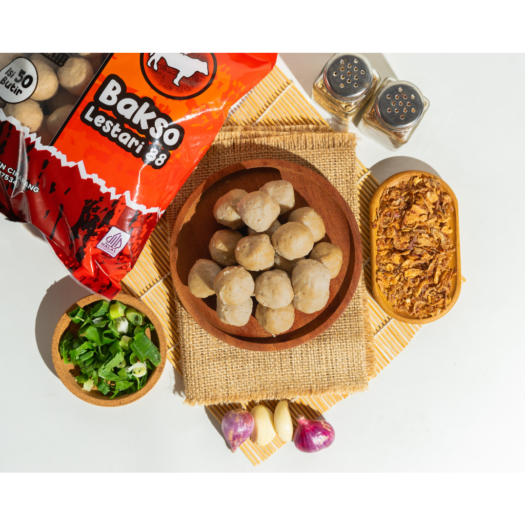 

BAH Bakso Premium Halal Lestari Garing Kenyal 50 Pcs