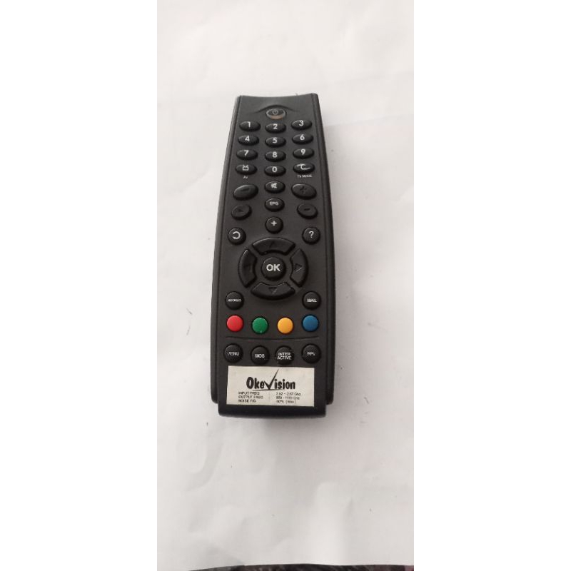 remote tv parabola okevision