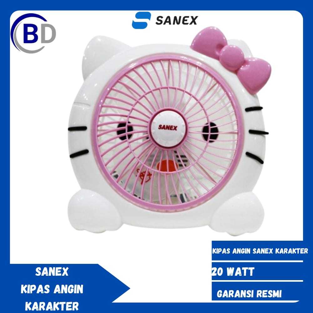 KIPAS ANGIN MEJA SANEX KARAKTER