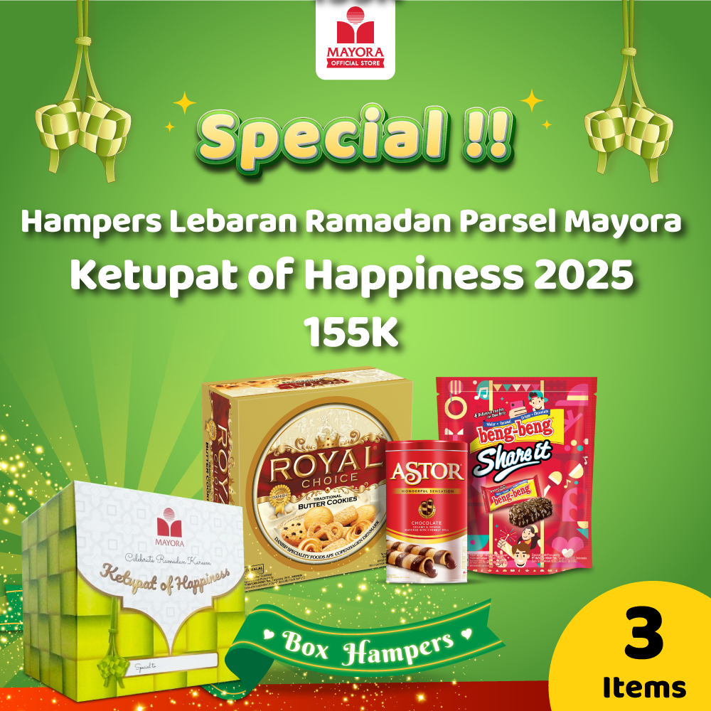 

Hampers Lebaran Ramadan Parsel Mayora Ketupat of Happiness 2025 - 155K