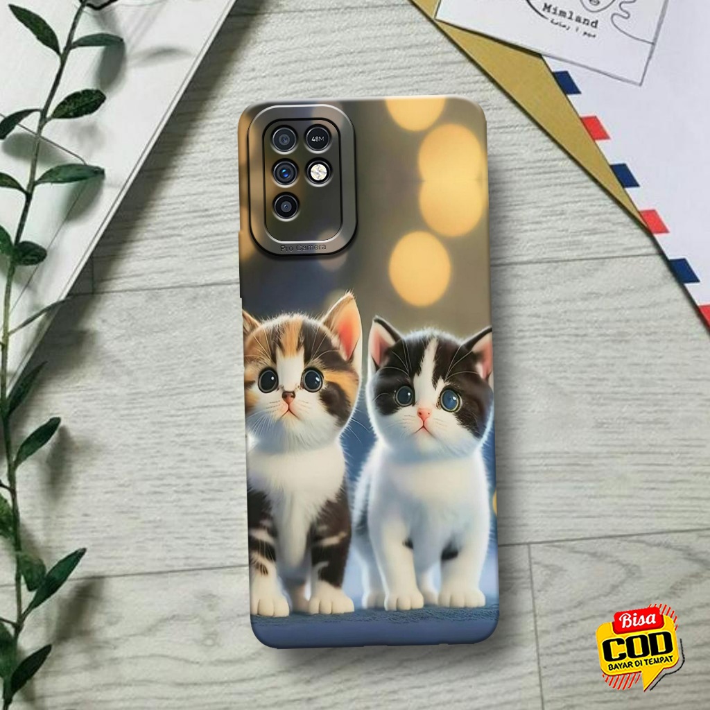 Case Infinix Note 10 Terbaru - Casing Itel Infinix Note 10 - ALLZORA [ CATS ] - Kesing Hp Infinix No