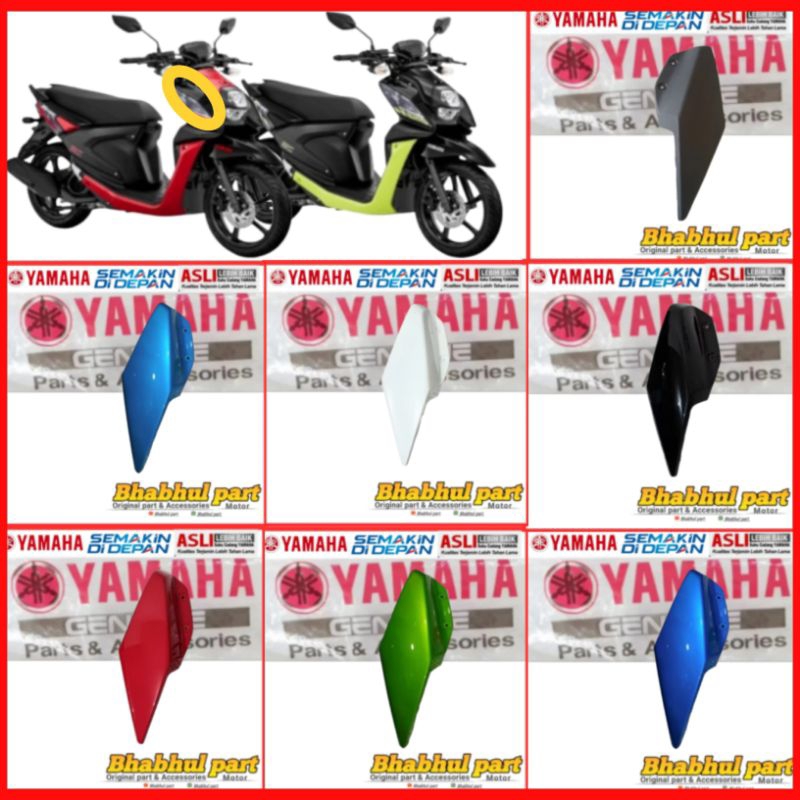 PANEL SAYAP COVER BODY DEPAN X-RIDE 125 KANAN ORIGINAL YAMAHA