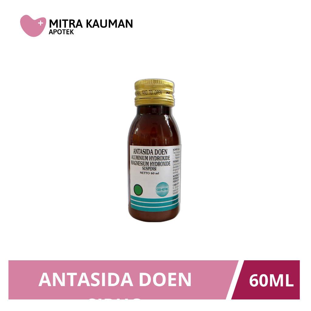 Antasida Doen Sirup 60 ml Erela - Obat Maag