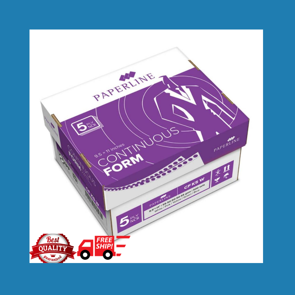 

KERTAS CONTINUOUS FORM K5 9.5 x 11 5 PLY PAPERLINE