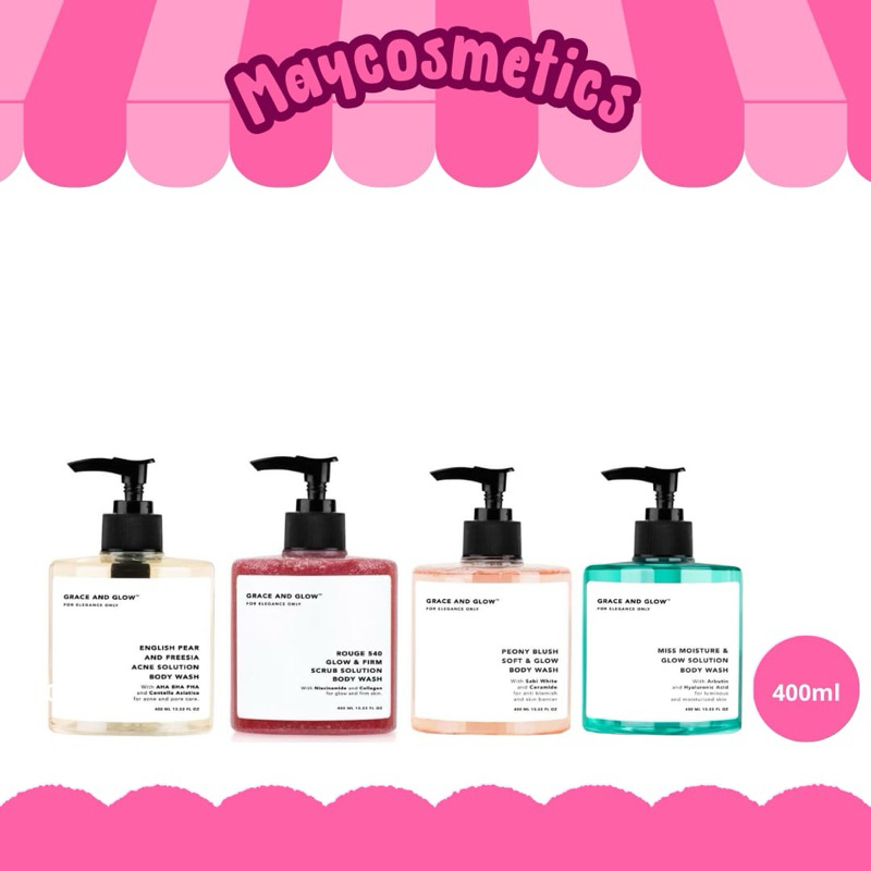 GRACE AND GLOW BODY WASH SABUN BADAN GRACE & GLOW
