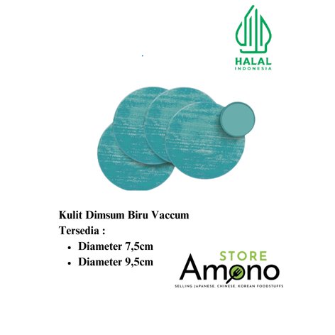 

Kulit Dimsum Gyoza Warna Biru | Halal Murah Vaccum Isi 100 Lembar