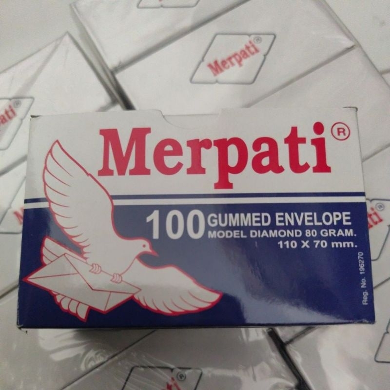 

Amplop Merpati isi 100 pcs