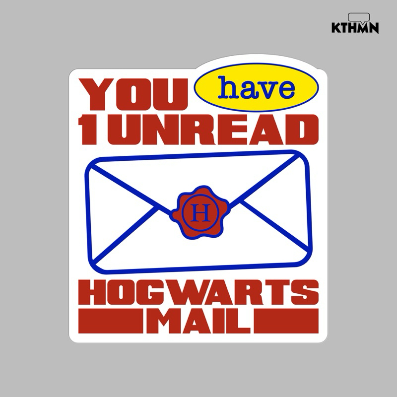 

Hogwarts Mail - Vinyl Sticker | SS - 116