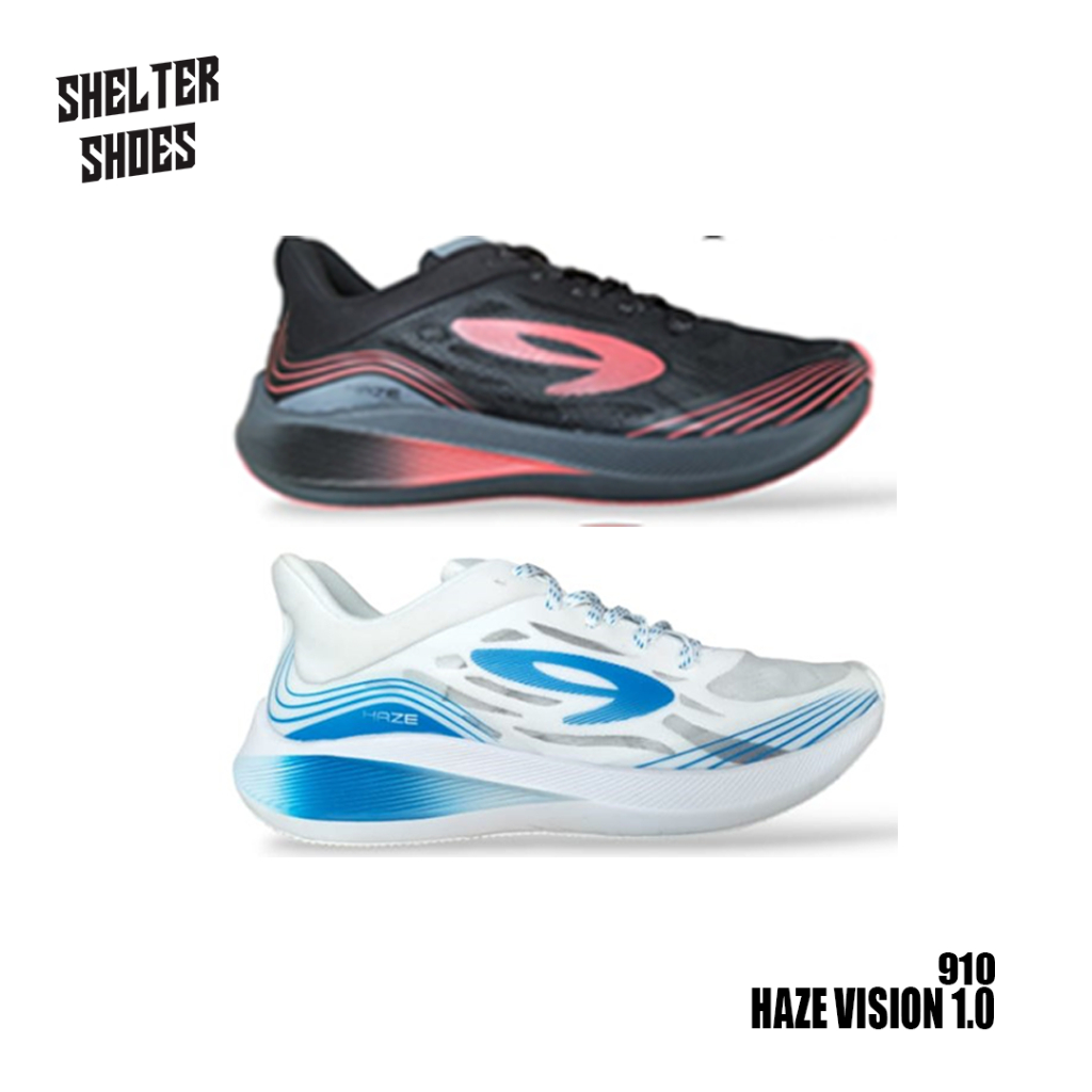 SEPATU RUNNING NINETEN 910 HAZE VISION 1.0 SE SEPATU LARI | AURORUN KANZAKI HAZE STRIKE PRO HAZE FLO