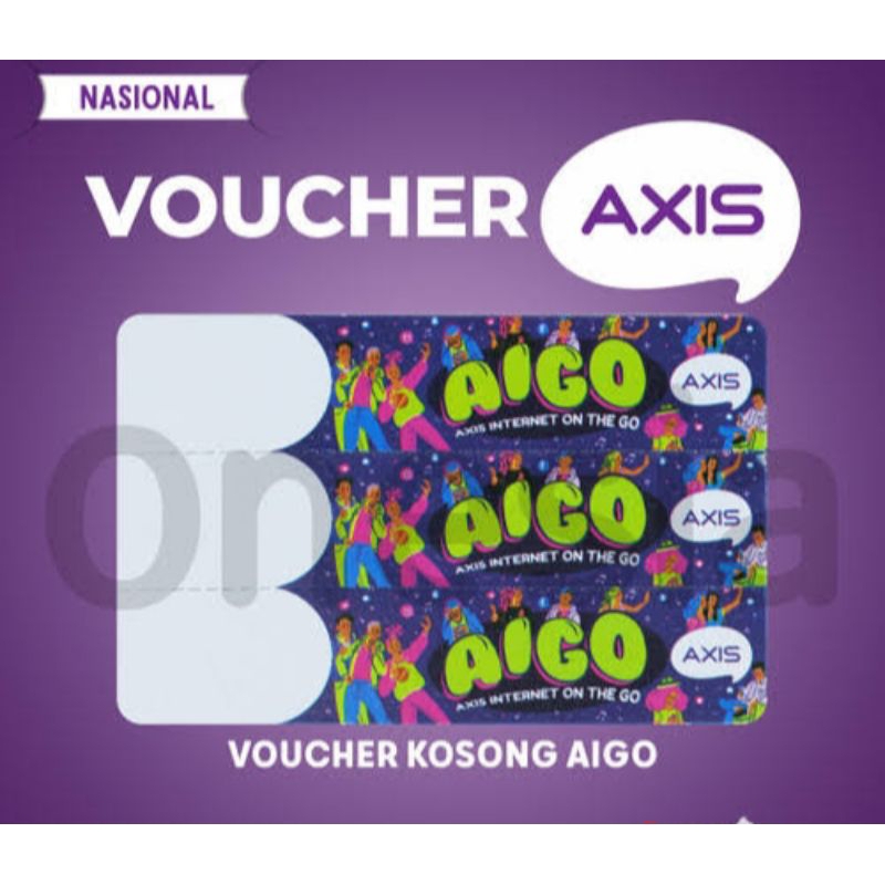 Axis Voucher Kosong AIGO