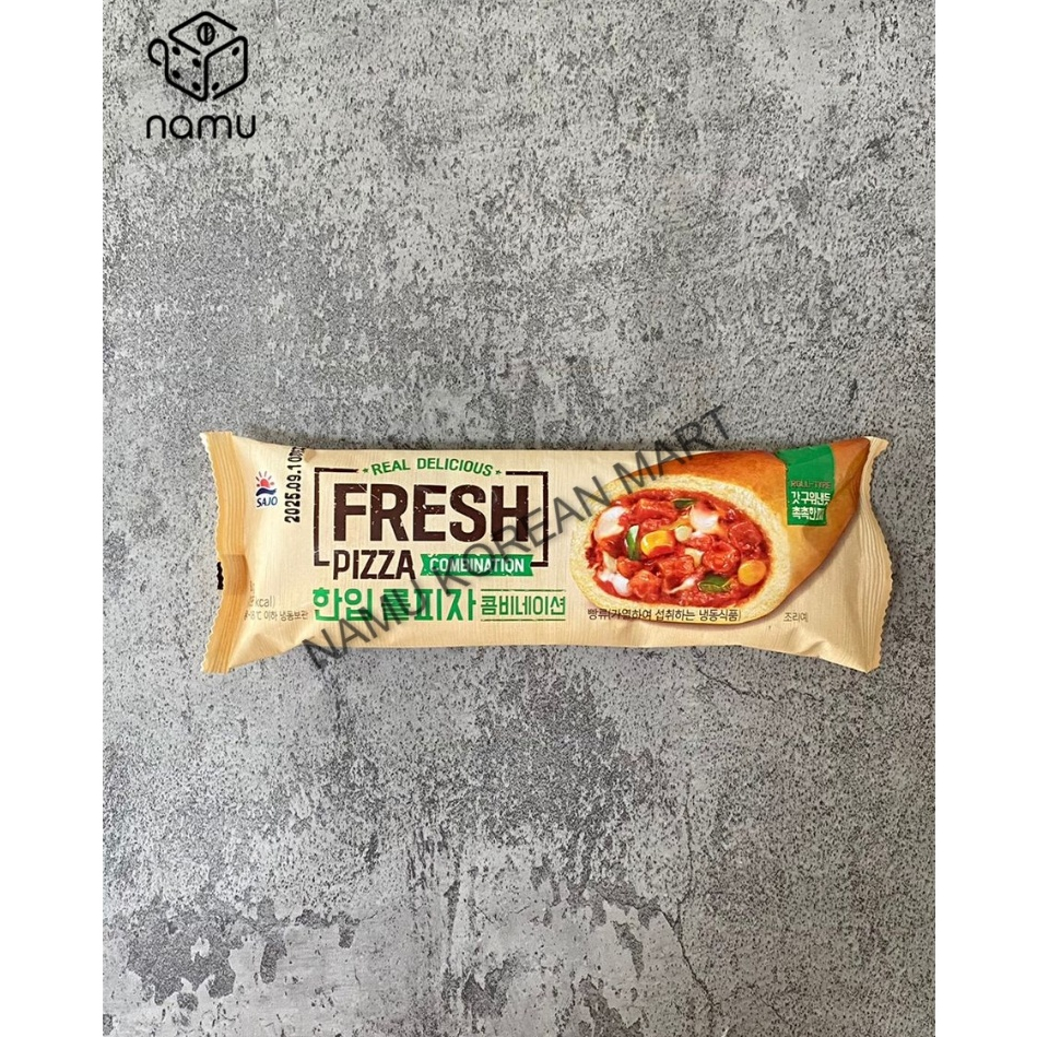 

Sajo Daerim Roll Pizza Combination 80gr / Pizza Korea / Pizza Instan / Frozen Food Korea / Pizza Instan Korea