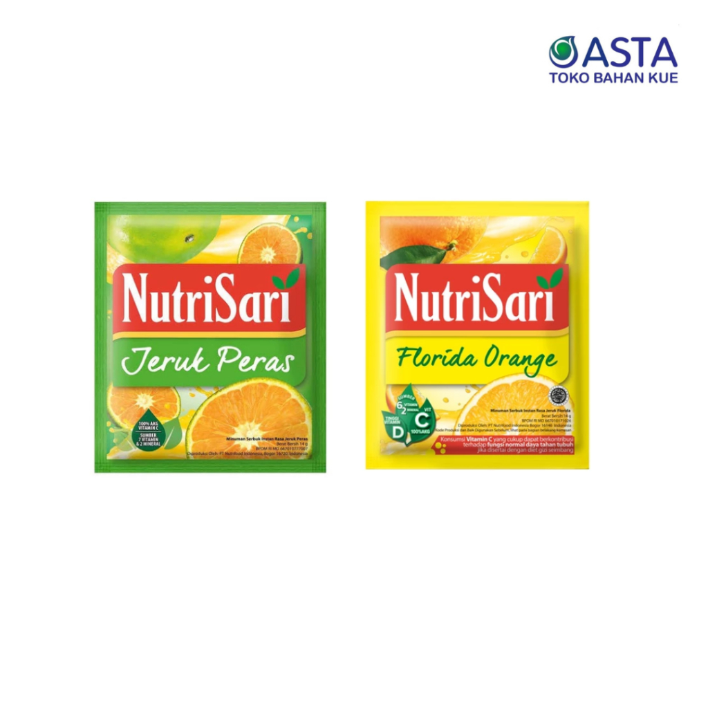 

NutriSari Florida Orange & Jeruk Peras 10 Sachet