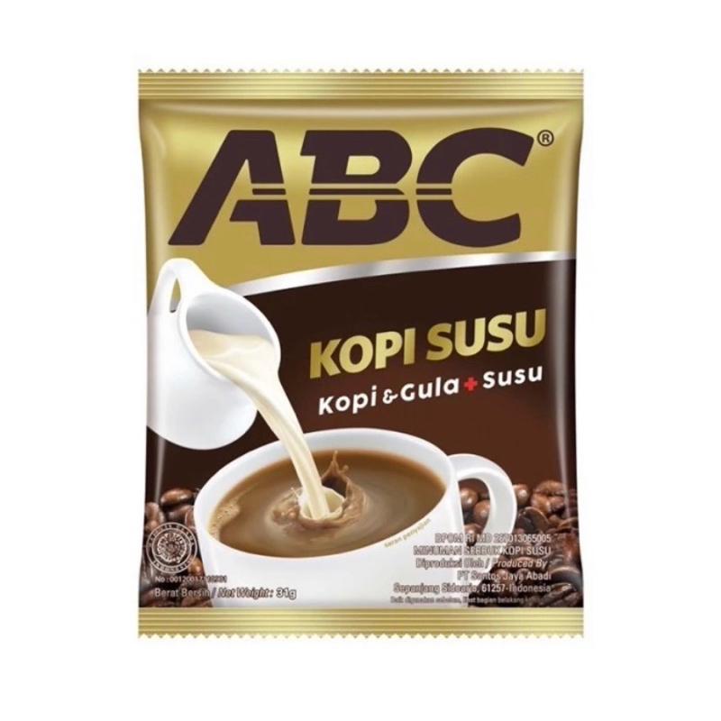 

Kopi ABC Susu | 1 renceng x 10sachet