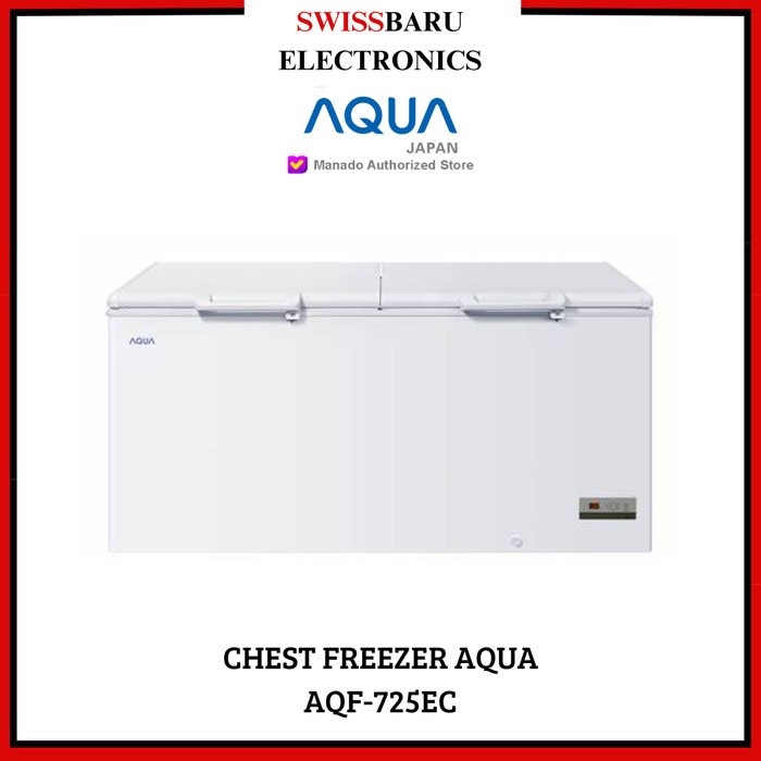 MANADO -  CHEST FREEZER AQUA AQF-725EC KAPASITAS 700L