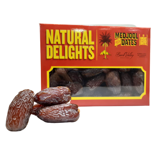 

Kurma medjool 1 Kg Premium / Medjoul Palestin / Medjool Natural Delights Bard Valley